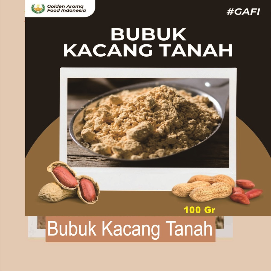 

Kacang Tanah Bubuk Peanut Powder Sangrai Giling Halus Kering 100 Gr 1Kg Asli Tanpa Campuran Murah