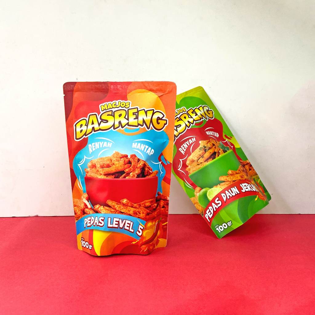 

MACJOS BASRENG cemilan snack viral kemasan 100 gram