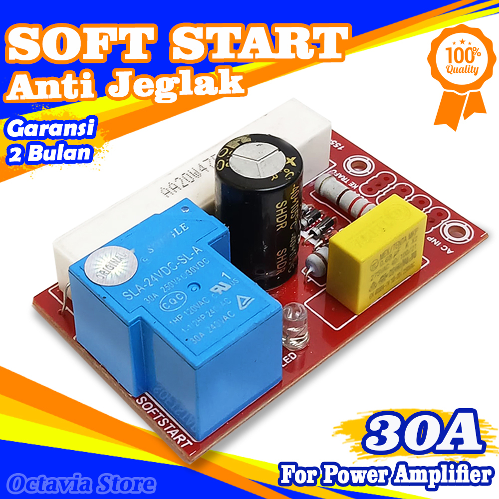 Kit Auto Soft Start 30A - Kit Auto Soft Start 30A Anti Listrik Jeglek Original Kualitas Premium