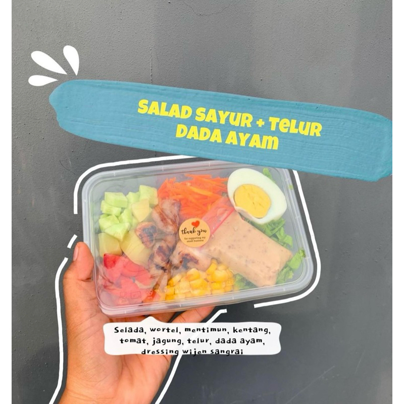 

salad sayur wijen