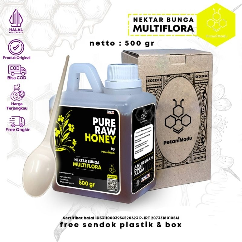 

madu hutan akasia multiflora randu asli murni Original 100% alami tanpa campuran murah raw honey