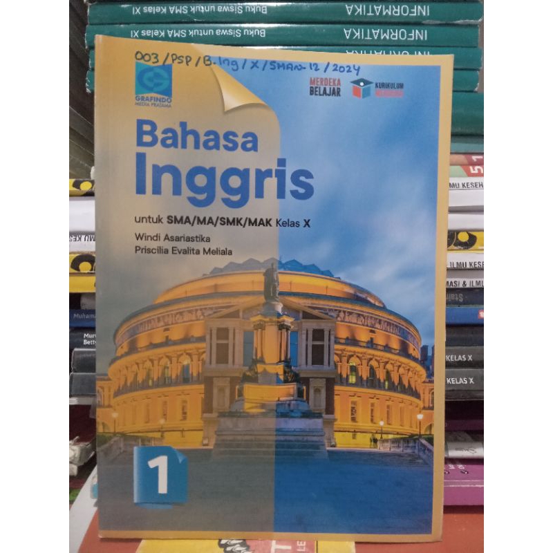 Bahasa Inggris Kelas X 10 1 SMA Kurikulum Merdeka