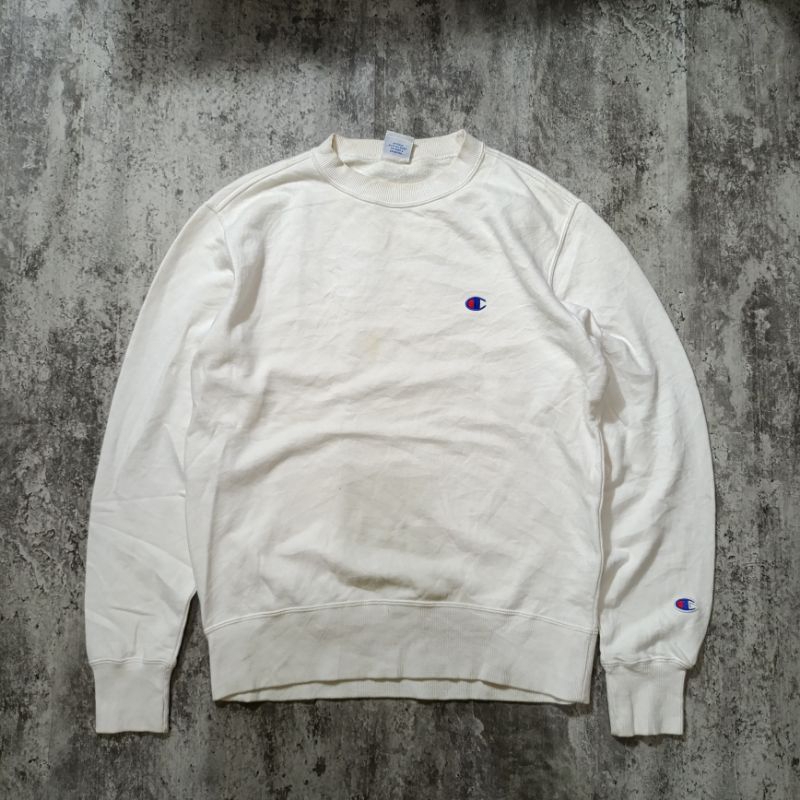 Champion Basic White Crewneck