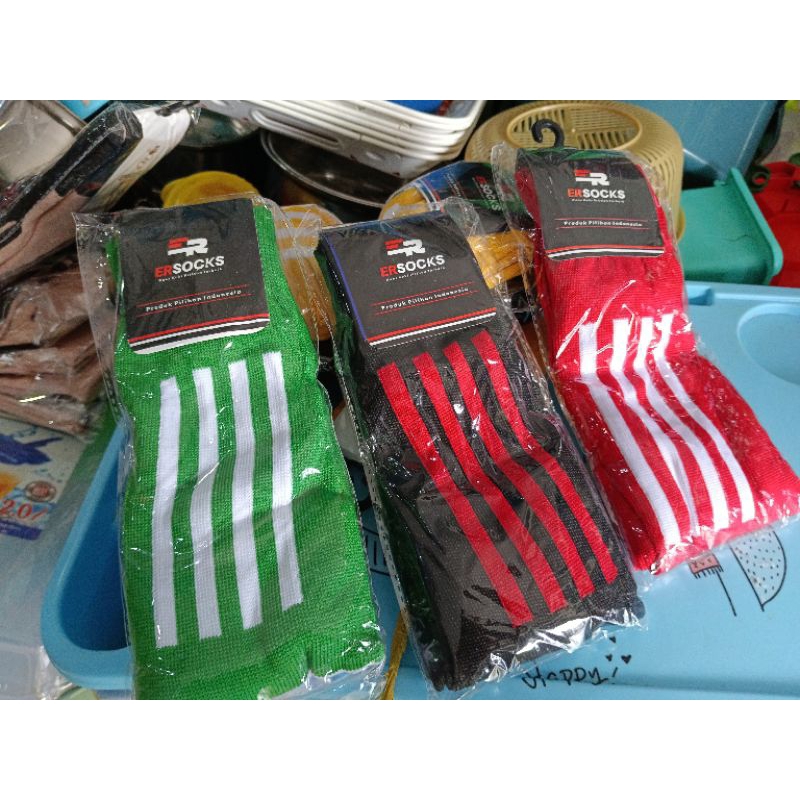 kaos kaki sepak bola panjang / kaos kaki futsal  / kaos kaki futsal pria