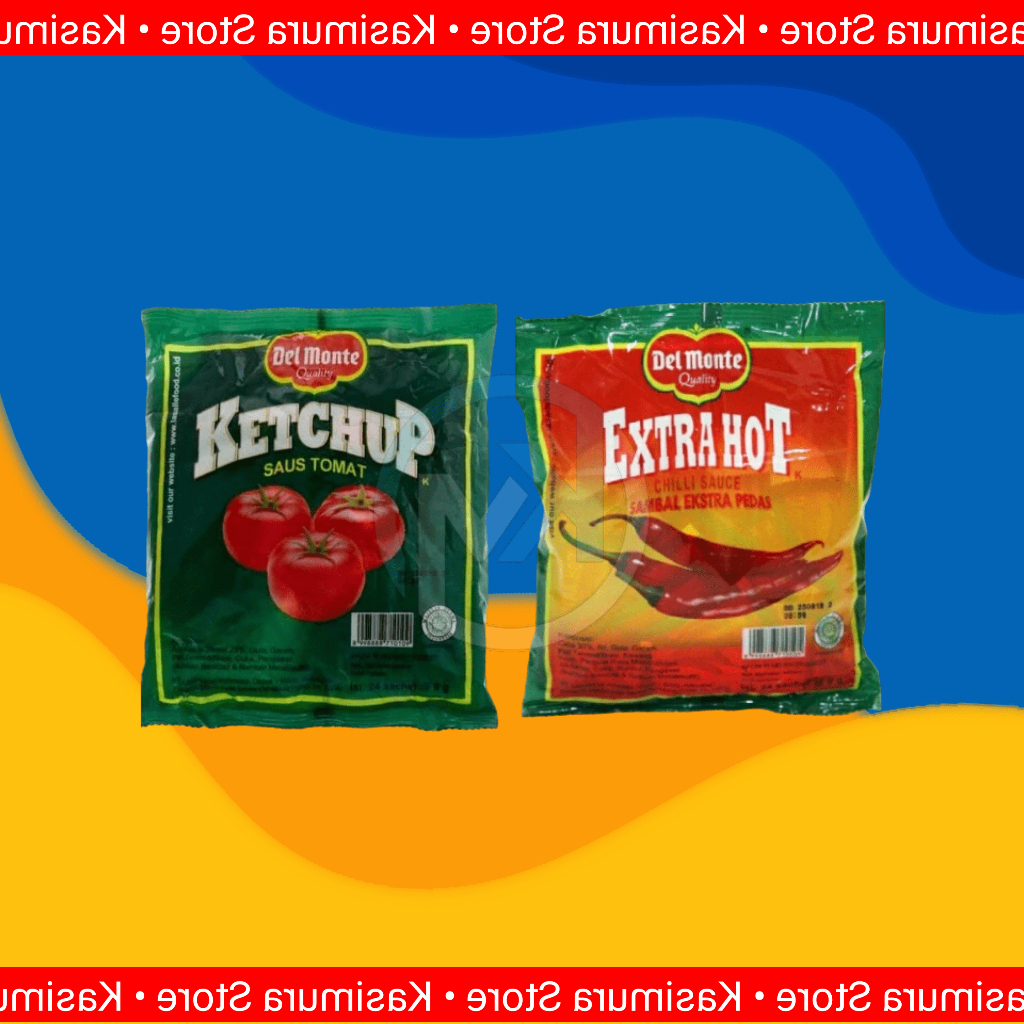 

DELMONTE Saus Sambal / DELMONTE saus Tomat Sachet (isi 24pcs)