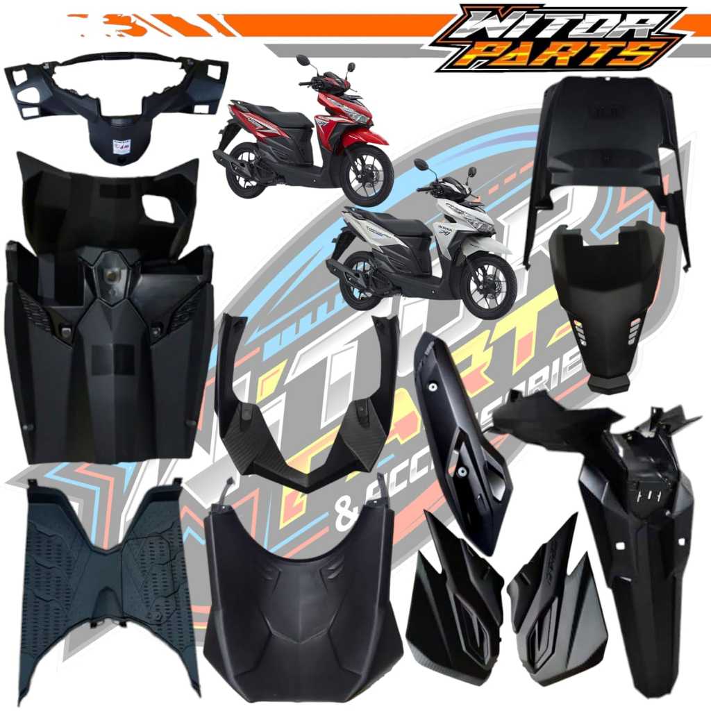 Paket Full Body Kasar Honda Vario 125 Led Vario 150 Led 2015 2016 2017 / Full Body Kasar Honda Vario