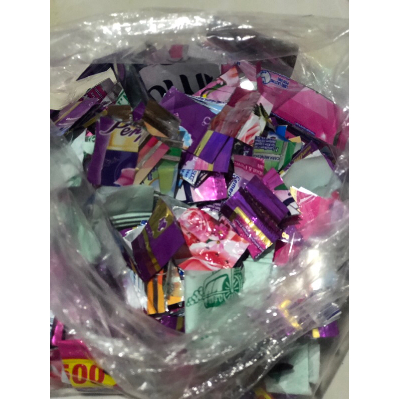 ECOBRICK - Cacahan/Potongan Plastik pembuatan ecobrick