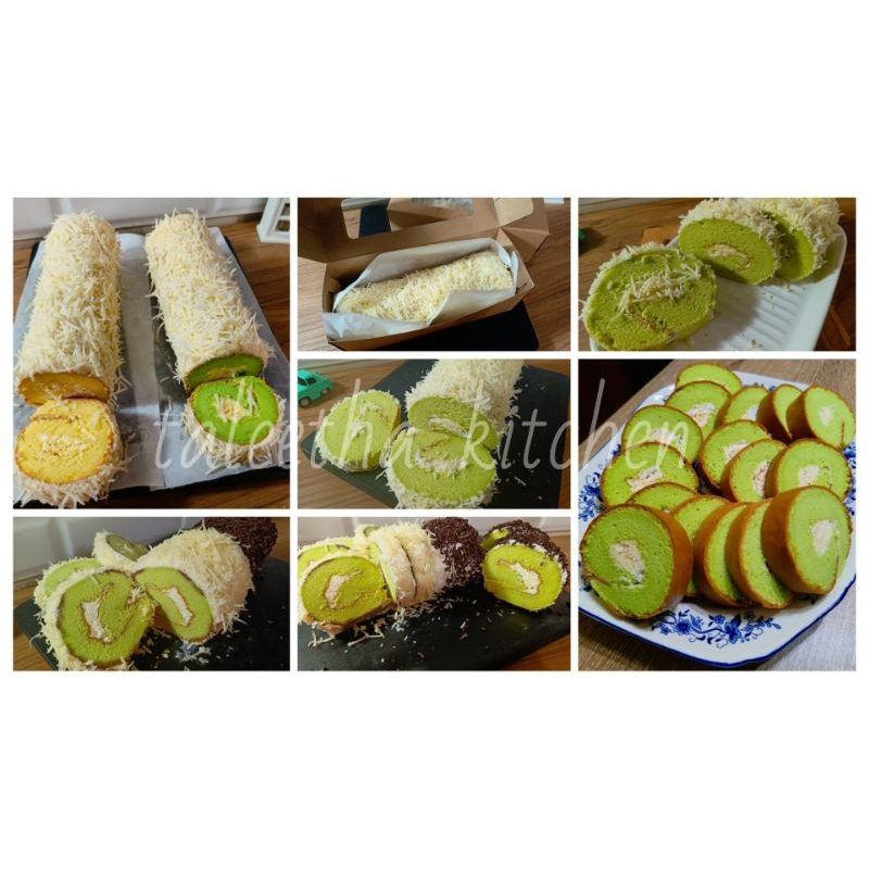 

Bolu Gulung Roll Cake Keju