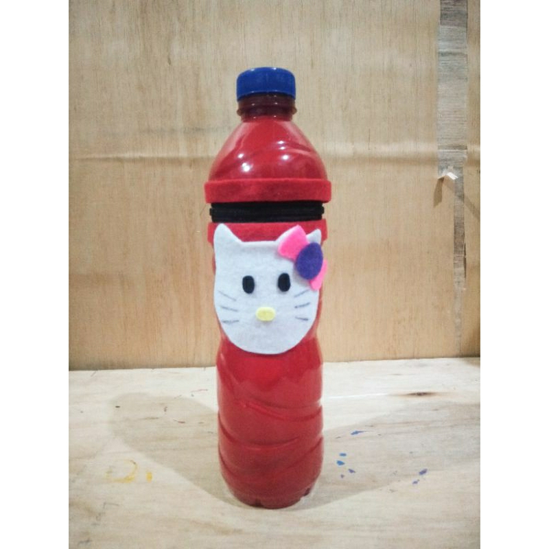 

Tempat Pensil Hello Kitty / Kerajinan Daur Ulang Botol Plastik / Prakarya