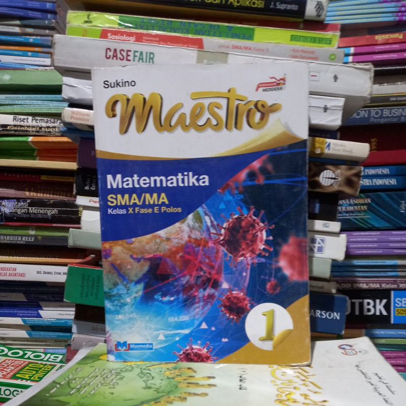 MAESTRO MATEMATIKA MASMEDIA UNTUK SMA KELAS 10/X FASE E  POLOS KURMER