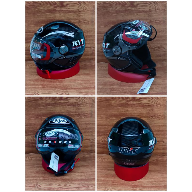 Helm Kyt Elsico #3 Black/Gunmetal