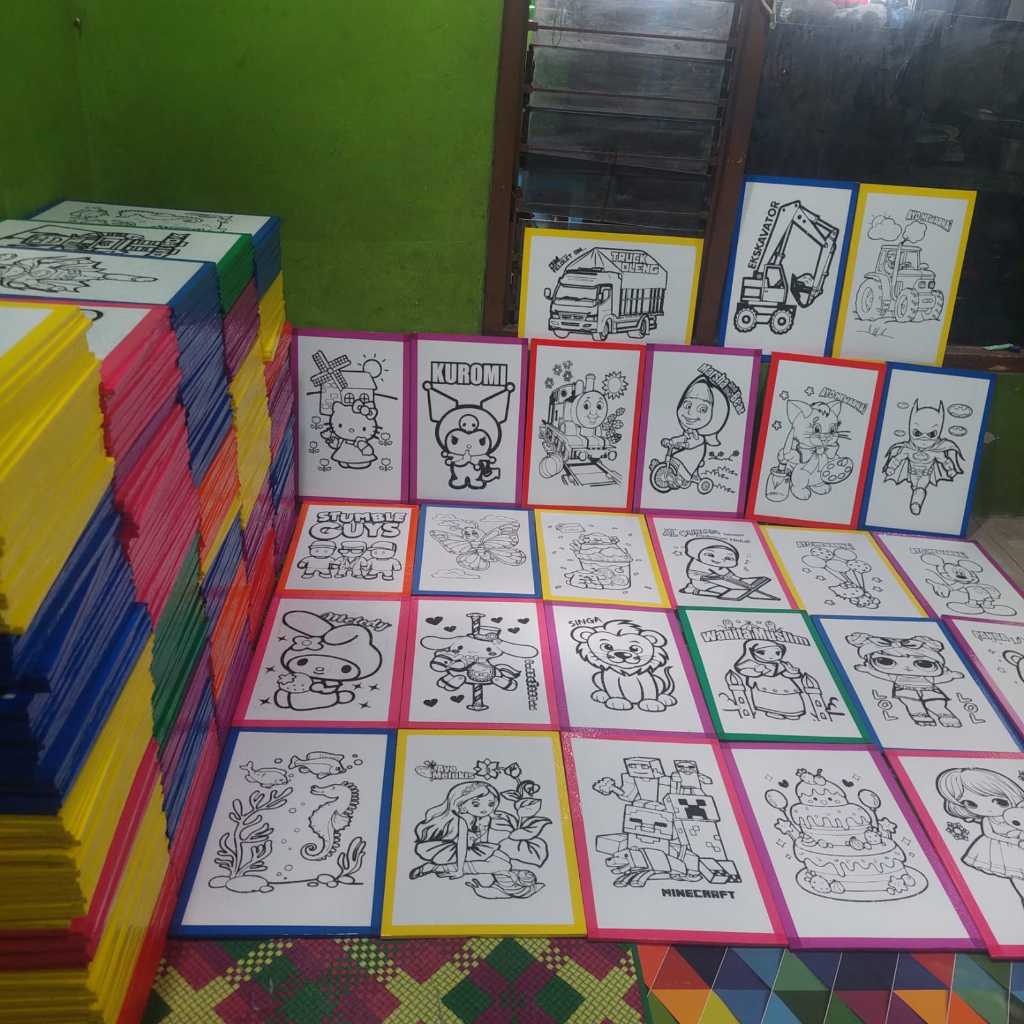 

STYROFOAM LUKIS BISA PILIH KARAKTER - SYROFOAM LUKIS ANAK - SYROFOAM MEWARNAI - GABUS LUKIS ORDER 7 PCS