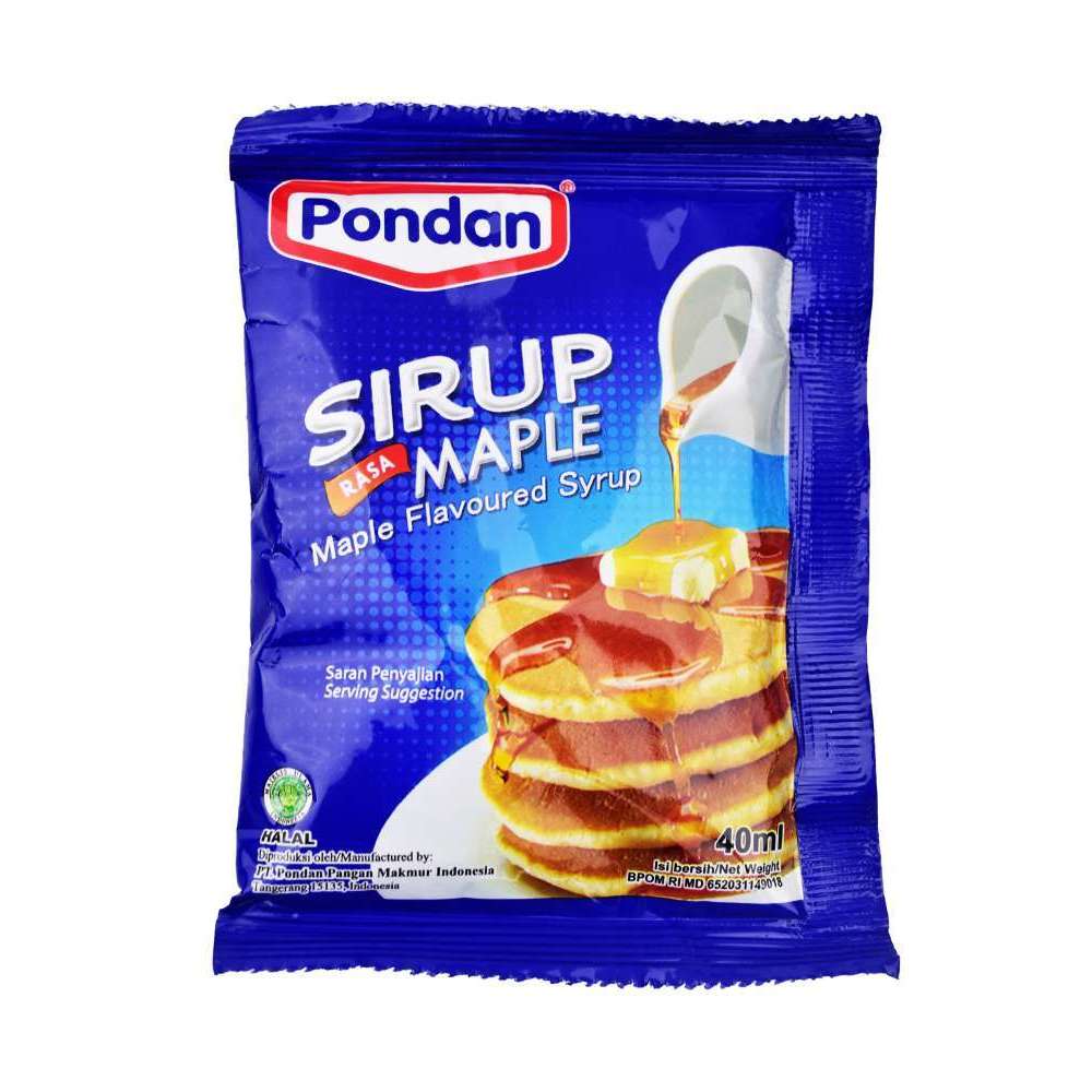 

Pondan Sirup Maple 40ml / Maple Syrup 40 ml