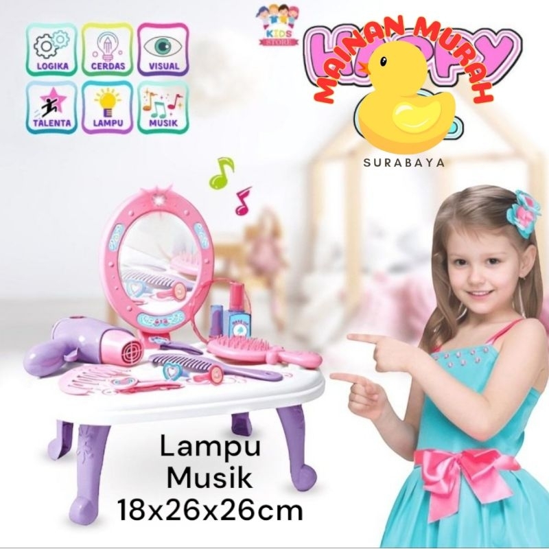 Murah! Meja Rias Anak Anak / Mainan Make Up / Mainan Meja Rias Anak