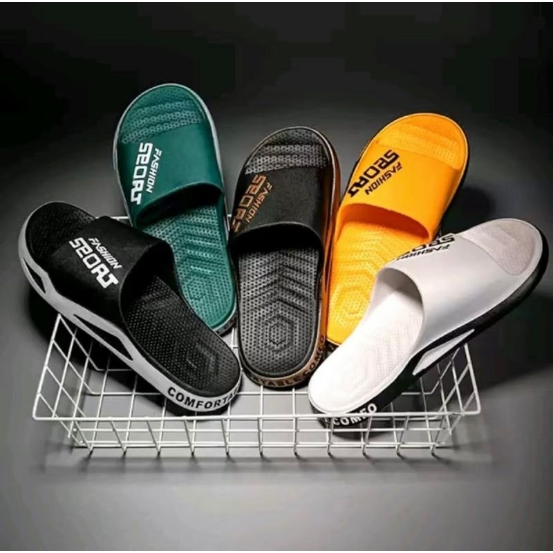 Sandal Model Sport / Sandal Fashion Sport / Sandal Rumah / Sandal Jelly Karet / Sandal Outdoor