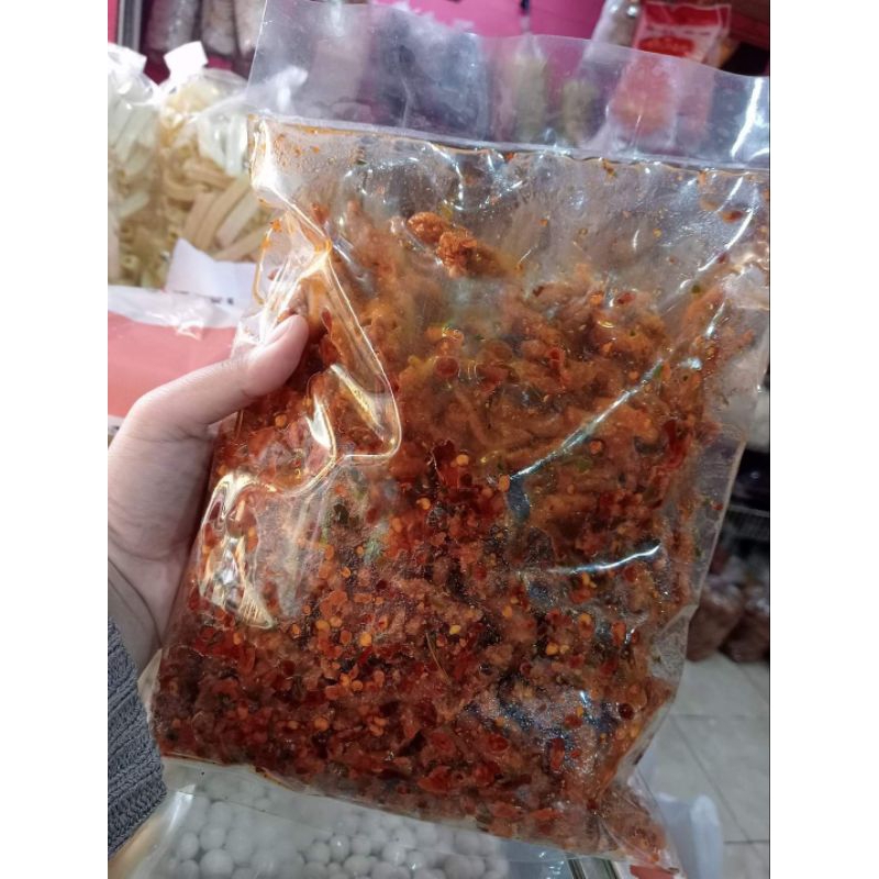 

Usus Ayam Pedas Daun Jeruk Kripsus Pedas Crispy 500gram