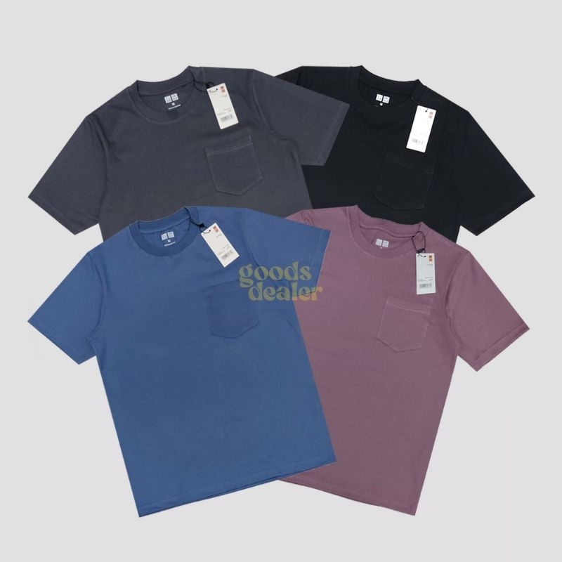 Kaos Uniqlo Pocket T-shirt