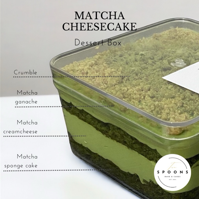 

Matcha Cheesecake / Dessert Box