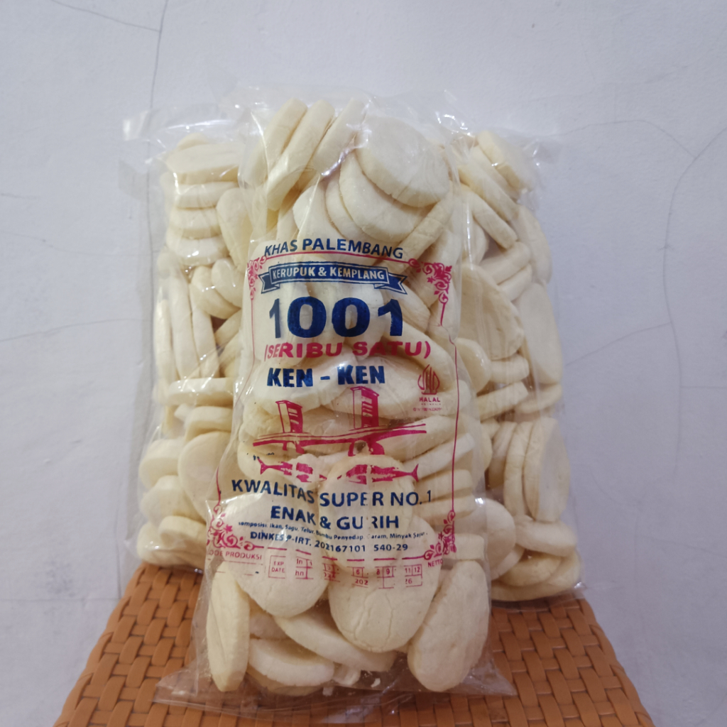 

Kerupuk Koin 1001 Asli Palembang