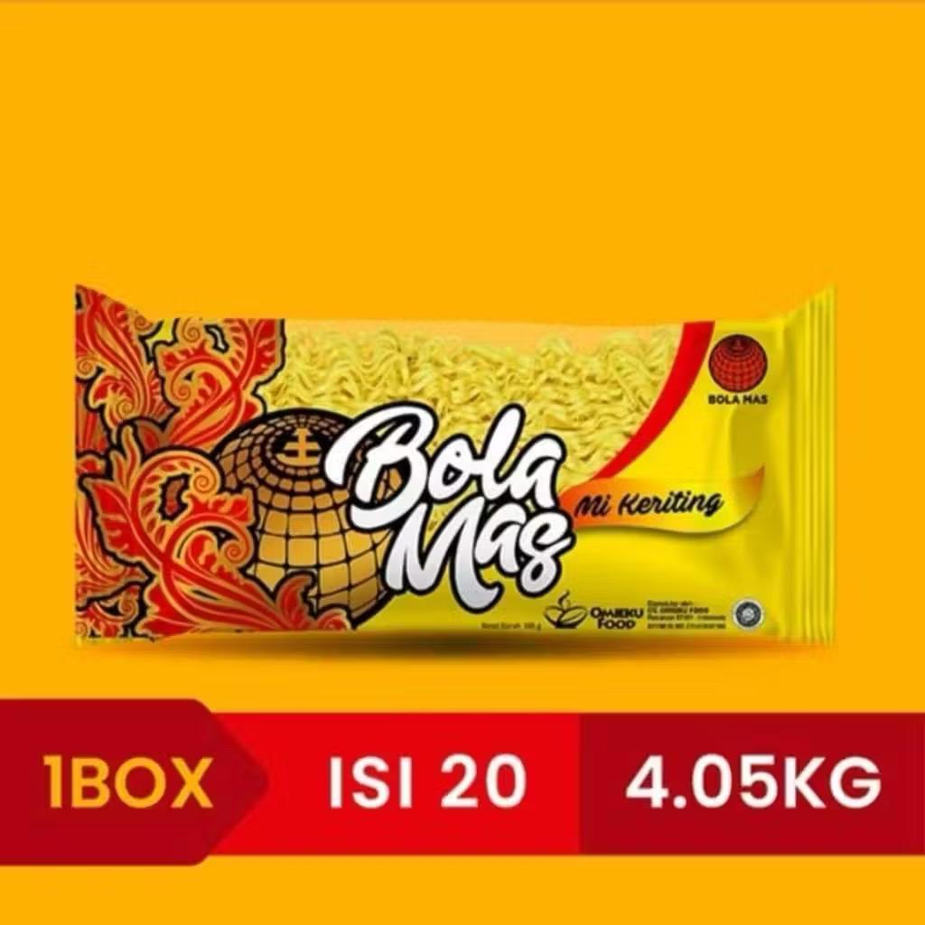 

Mie Kriting Bola Mas 200gr