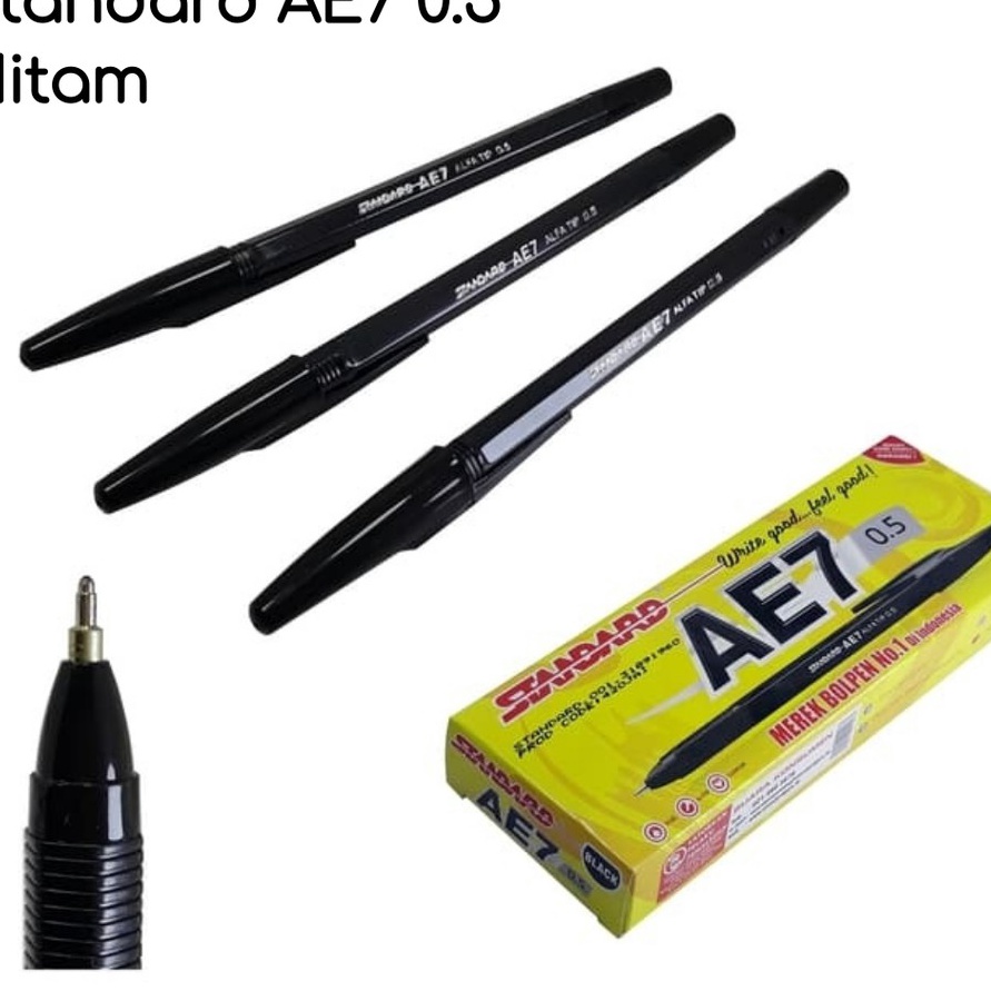 

CUCIGUDANG Pulpen Standard AE7 5 Pena Pen Ballpoint
