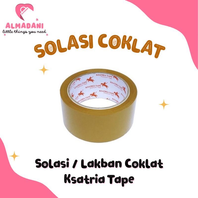 

Solasi Lakban Coklat