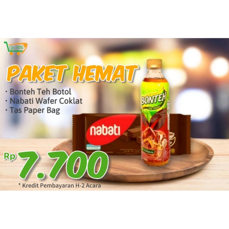 PAKET SNACK HAJATAN NABATI WAFER