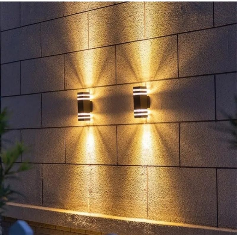 lampu hias dinding, dekorasi dinding. lampu teras