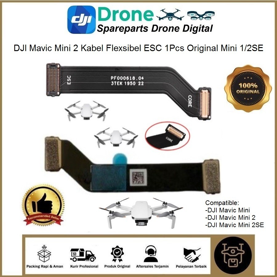 DJI Mavic Mini 2 Kabel Flexsibel ESC Original for Mavic Mini/Mini2SE Cable Esc Fleksibel Board Mini 