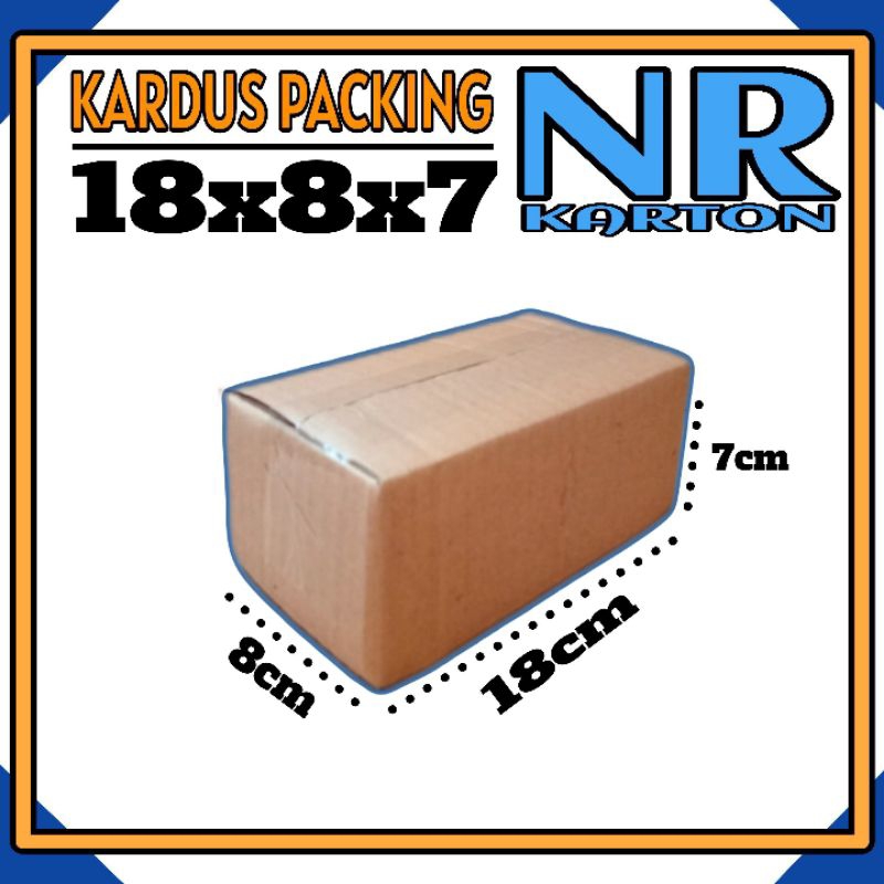 

kardus packing UK 18x8x7 kardus kecil kardus besar