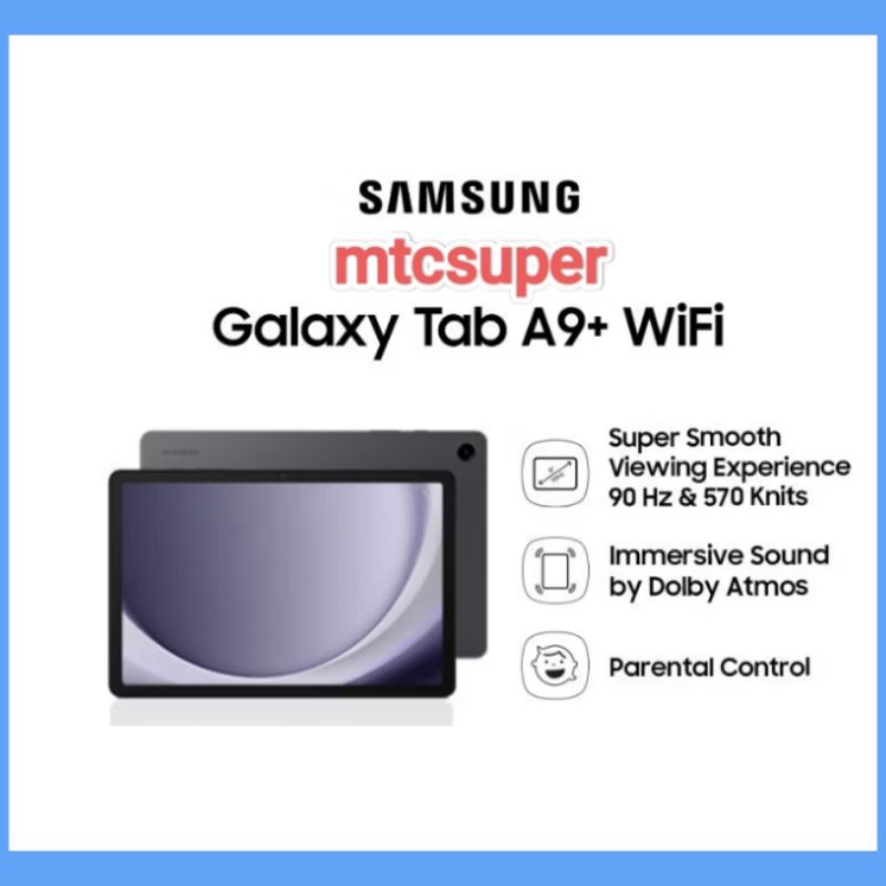 SAMSUNG GALAXY TAB A9+ WIFI 4/64 | 8/128 GARANSI RESMI