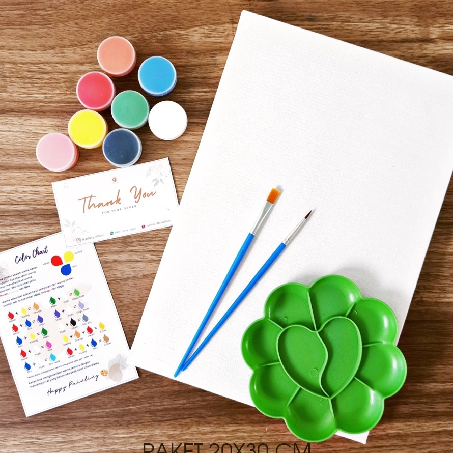

NEW PRODUCT Paket Alat Lukis Lengkap 1 Set Peralatan Melukis Kuas Cat Air Minyak Warna Watercolor Palet Kuas Painting Brush Kanvas Canvas 2 x 2 cm Paint Art Acrylic Akrilik 4 in 1