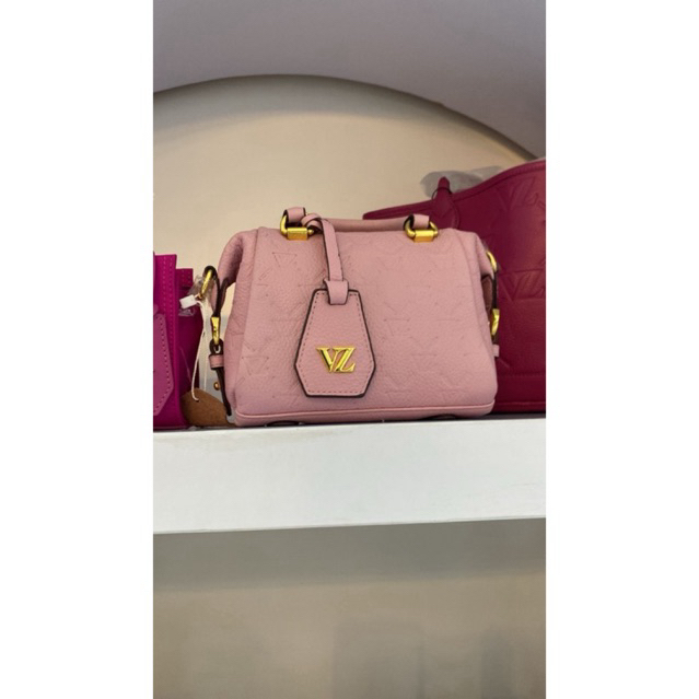 READY  BEST SELLER BAG VIVI ZUBEDI - MICRO BOWLING BAG - LILAC pink Muda - TAG NEW LENGKAP