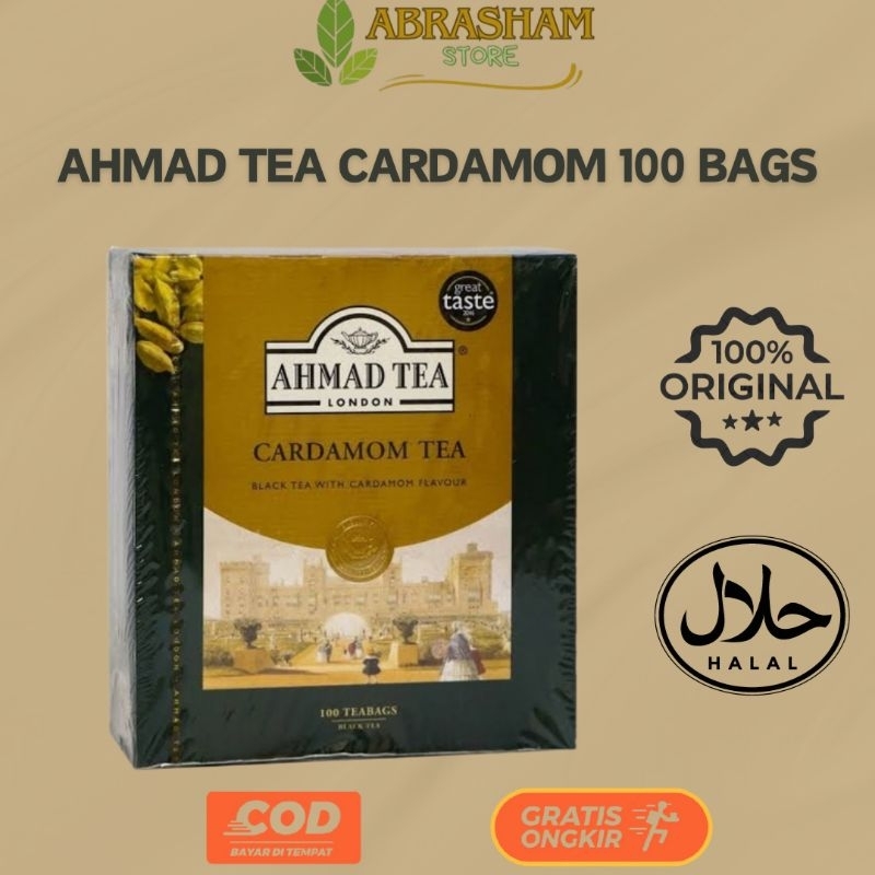 

Teh Kapulaga AHMAD TEA Black Tea Rempah Cardamom Isi 100 Bags Teh Arab Plus Kapulaga AhmadTea London Teh Herbal