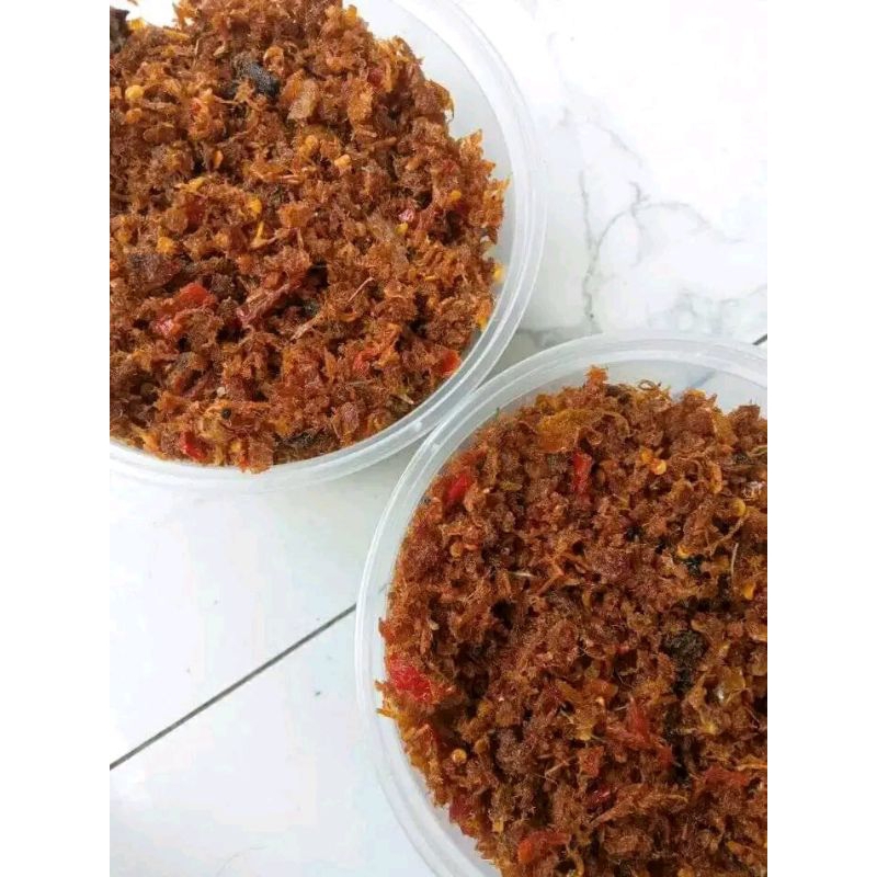 

abon pindang tongkol,Bajo dan sambal bawang kering