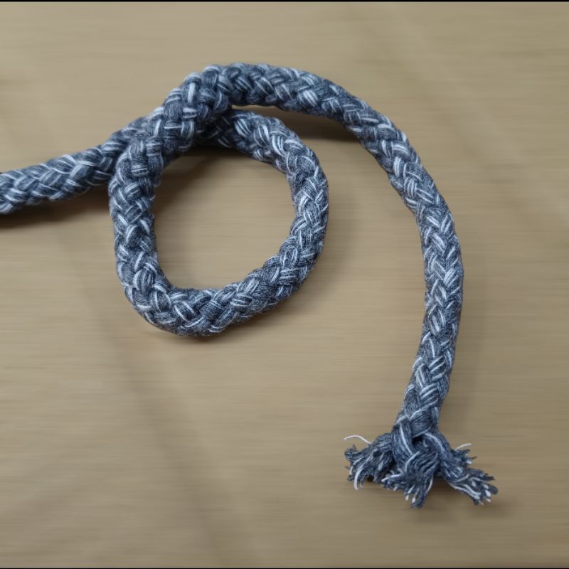 Tali katun rajut kepang.10mm