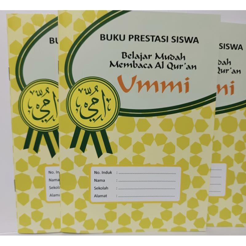 BUKU PRESTASI SISWA metode ummi