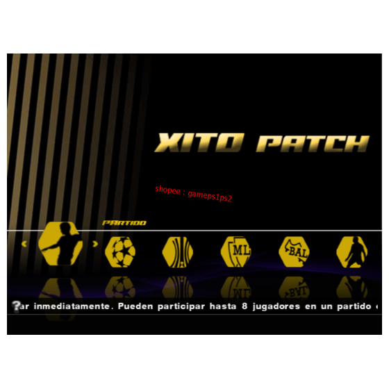PES 2025 EFOOTBALL XIT0 PATCH - ps2