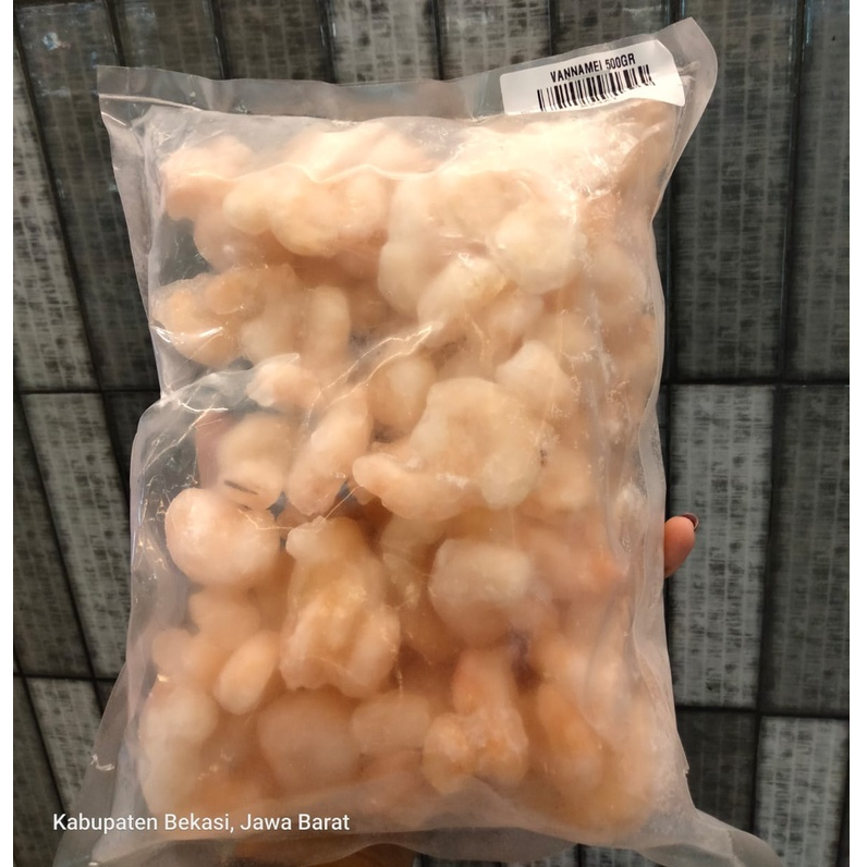 

UDANG KUPAS VANNAMEI 500GR
