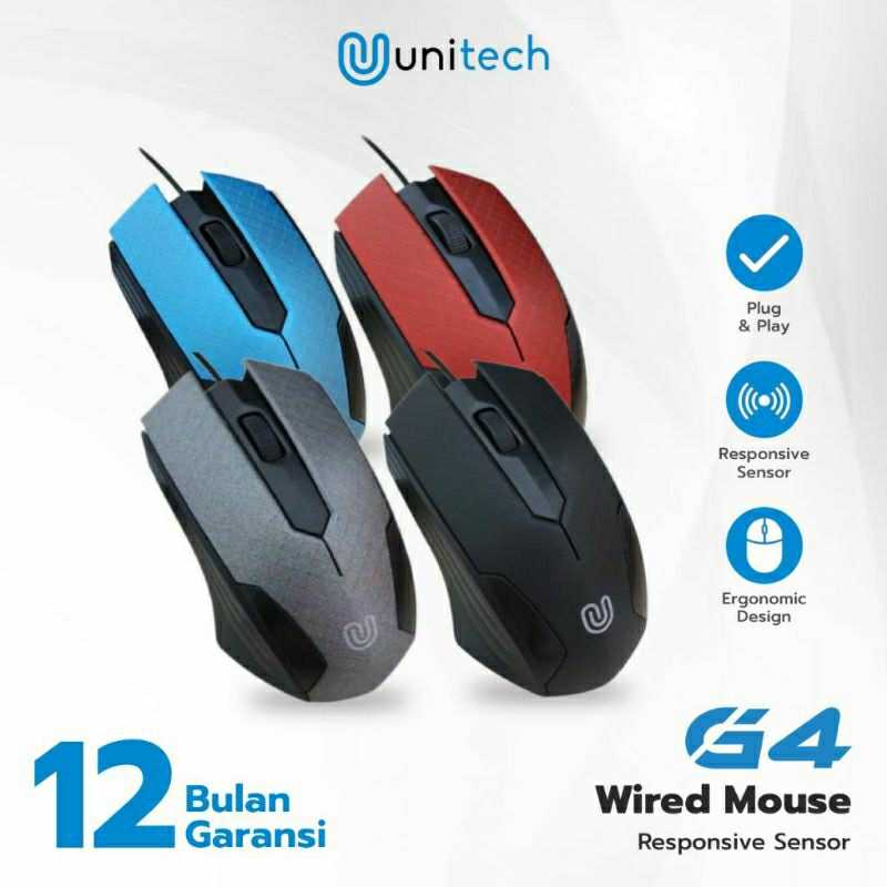 On Promo MOUSE USB G4 UNITECH