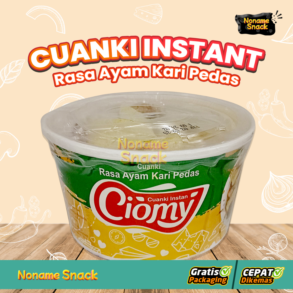

Ciomy Cuanki Kari Ayam Pedas Cuangki Ciomy Cup Besar Halal Non MSG