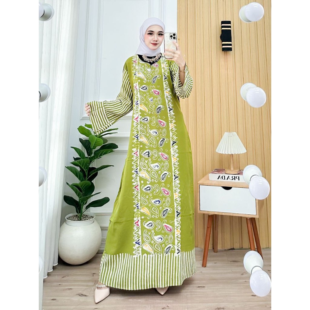 GAMIS RAYON PREMIUM BUSUI - GAMIS KEKINIAN - GAMIS BUSUI - GAMIS TERBARU