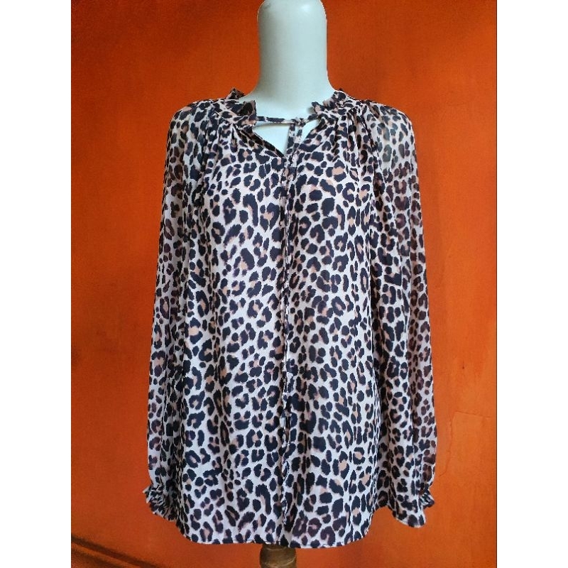Blouse Wanita Motif Pakaian Wanita Panjang Motif Macan
