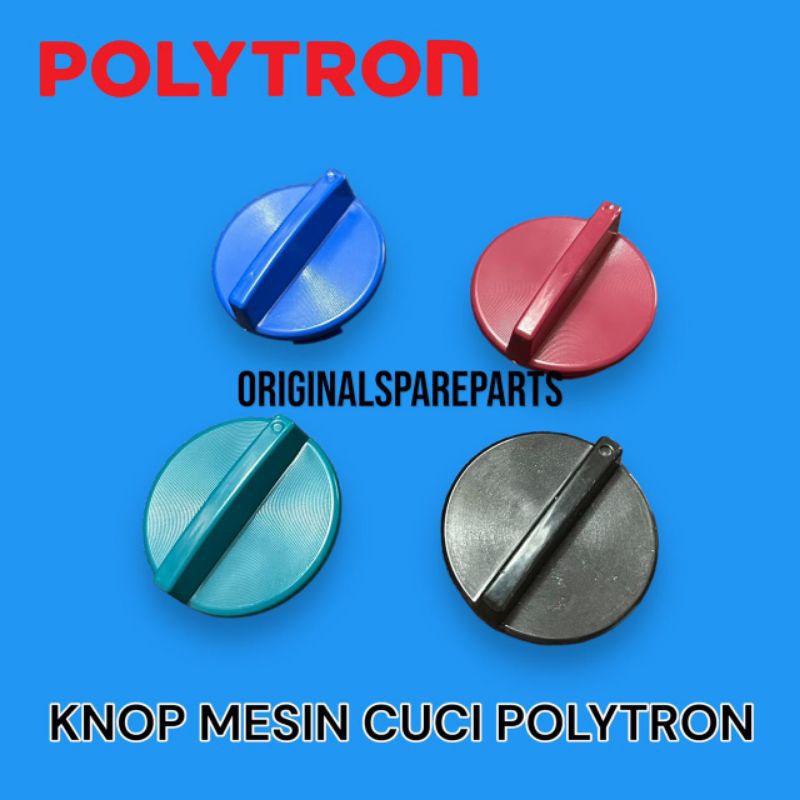 KNOP MESIN CUCI 2 TABUNG POLYTRON / PUTARAN TOMBOL MESIN CUCI POLYTRON 2 TABUNG