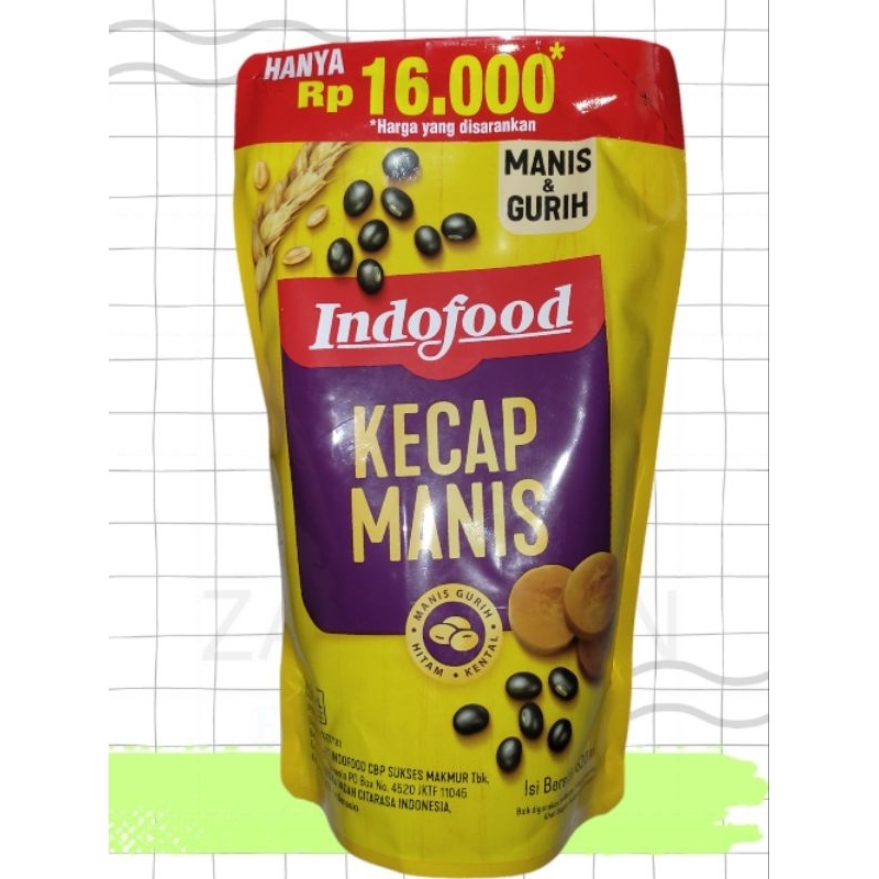 

PROMO MURAH Kecap Manis Indofood Refill 520ml