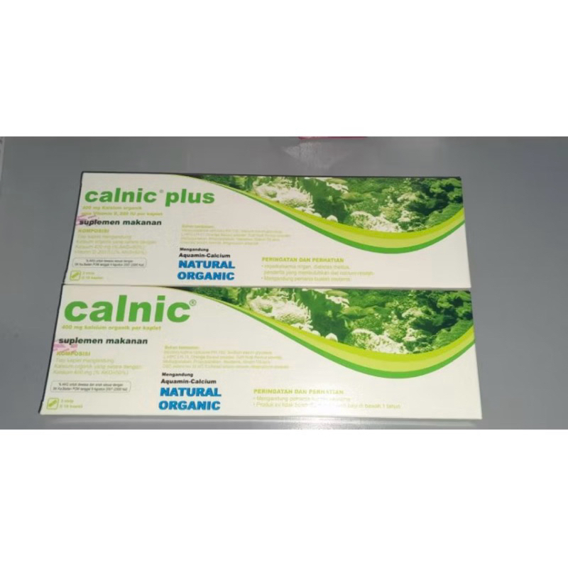 Calnic Plus Tablet/Calnic Box suplemen calsium