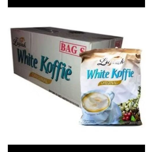 

LUWAK WHITE COFFEE ISI 20 RENCENG 1 DUS PALING MURAH