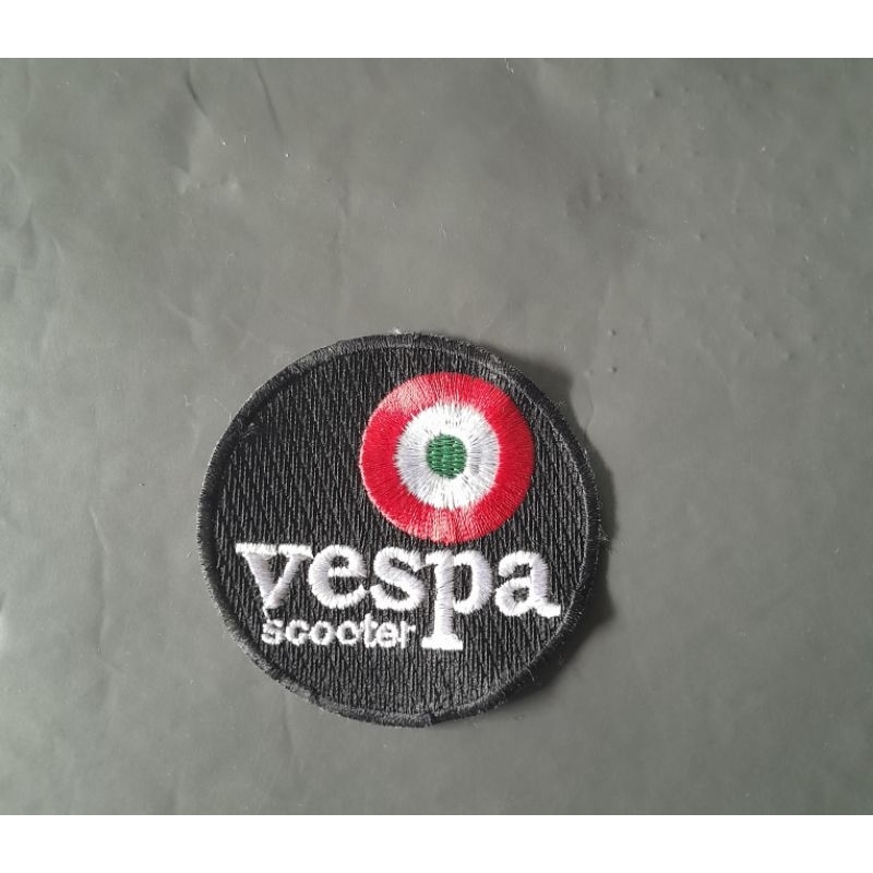 bisa cod emblem bordelan vespa kecil variasi jaket baju topi dll