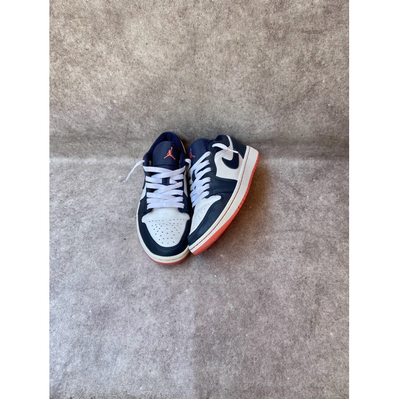 AJ1 Low Obsidian Ember Glow