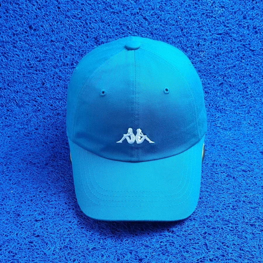 topi kappa second original biru